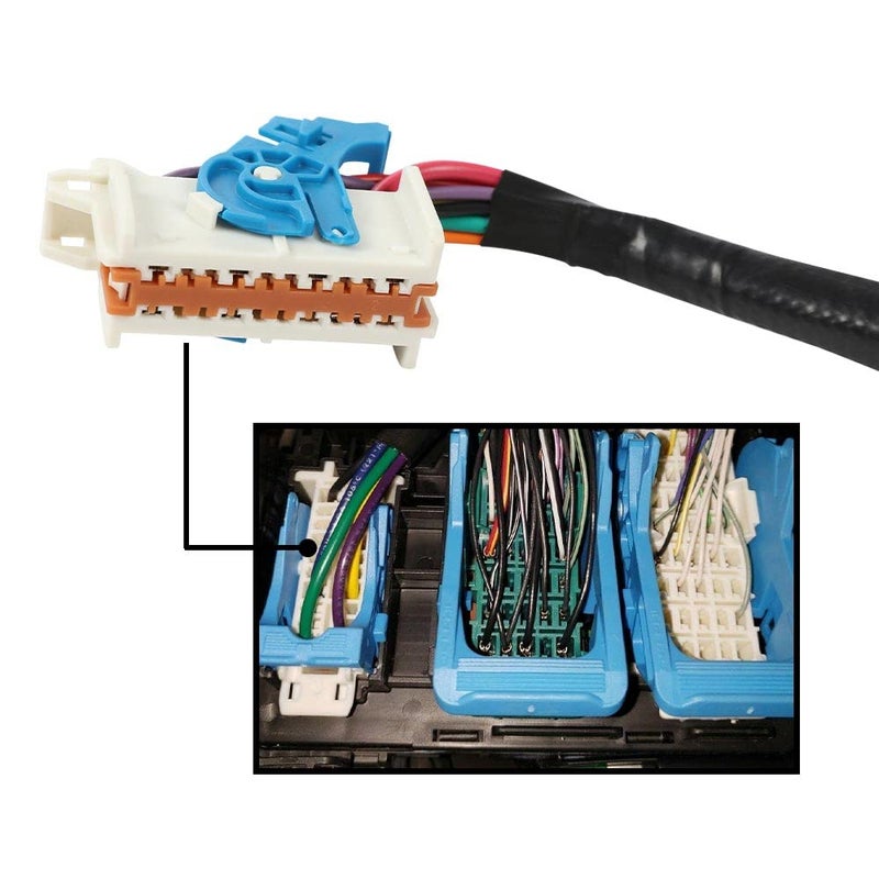 CHEDA Junction Block Connector Aux Switches, Compatible with 2014-2019 GM Upfitter Chevy GMC 15547108 - Image 2